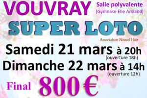 photo SUPER LOTO Carton Final 800€. Bingo Américain bon d'achat 300€.