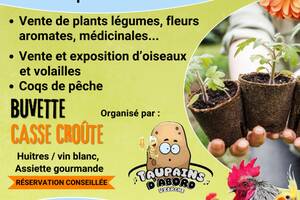 photo Casse croûte des saints de glace foire aux plants
