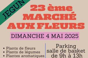 photo Un Printemps Fleuri pour l'APE de Jegun : Marché aux Fleurs le 4 Mai
