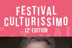 photo Stéphane Freiss à Saint-Amand-les-Eaux pour le Festival littéraire Culturissimo !