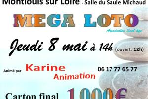 photo Méga LOTO animé par Karine Animation Jeudi 8 mai (14h) Final 1000€
