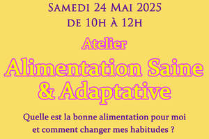 photo Atelier Alimentation saine et adaptative