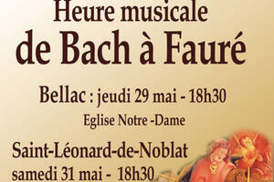 photo Heure musicale de Bach à Fauré