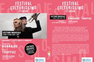 photo Festival Culturissimo : Sandrine Bonnaire et Erik Truffaz