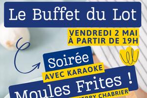photo Soirée moules frites et KARAOKE