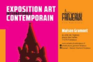 photo Exposition internationale d'art contemporain à la Maison Gramont (Fanjeaux, Aude)