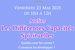 photo Atelier sur les différentes capacités spirituelles