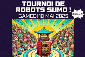 photo Tournoi de robots SUMO