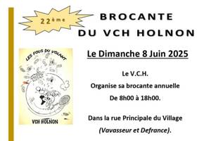 photo Grande brocante à Holnon – Dimanche 8 juin 2025