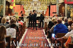 photo Concert à Menton : Vivaldi, Strauss, Enescu, Saint-Saëns, Weber, Tchaïkovsky, Caccini
