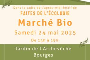 photo Marché bio et artisanal - Faites de l'écologie
