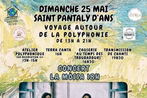 photo Voyage autour de la polyphonie - Concerts - Atelier - Causerie et partage - La Mòssa