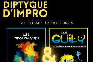 photo Spectacle d'improvisation - Dyptique - La troupe des Guily et des improximatifs