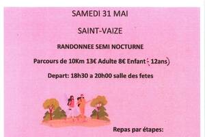 Marche semi nocturne