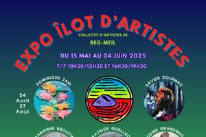 photo 3 nouveaux exposants à Îlot d’artistes de Beg-Meil