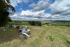 photo Atelier croquis à la ferme de Longpré