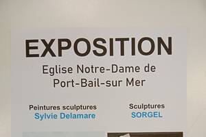 photo exposition peintures et sculptures