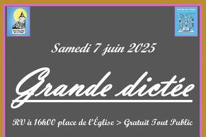 photo GRANDE DICTEE ludique et tout public