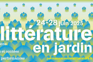 photo festival Littérature en jardin