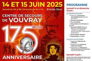 photo 175e anniversaire centre de secours de Vouvray