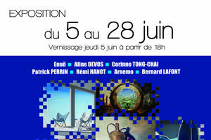 photo Exposition et concert du 5 au 28 Juin 2025 à la Galerie d’Art Wilson, Blois.