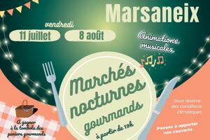 photo Marché nocturne gourmand de MARSANEIX