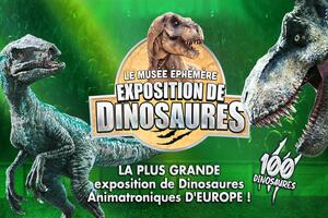 Le Musée Éphémère® des dinosaures à Strasbourg - Tour 2025