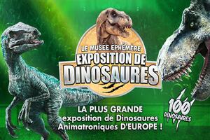 Le Musée Éphémère® des dinosaures à Nancy - Tour 2025