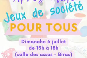 Après-midi jeux pour tous