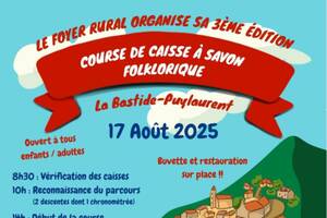 Course de caisse à savon