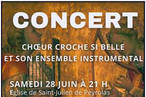 Concert Choeur CrocheSi Belle et son ensemble instrumental