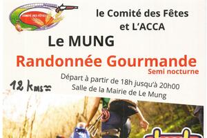 RANDONNEE GOURMANDE LE MUNG 5 JUILLET 2025