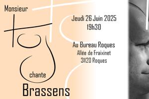 Monsieur Tuj chante Brassens