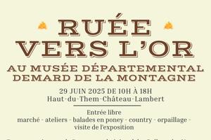 Ruée vers l'or au musée de la montagne