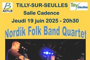 photo Concert de musique Folk d’Europe du Nord par le Nordik Folk Band Quartet