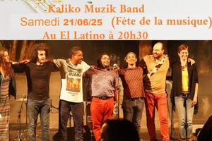 Kaliko Muzik Band Fête La Musique Au El-Latino