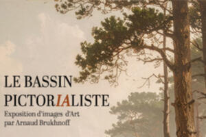 Le Bassin d'Arcachon Pictorialiste exposition d'images Artificielles