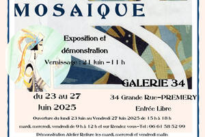 Exposition de mosaïque Monique Polté