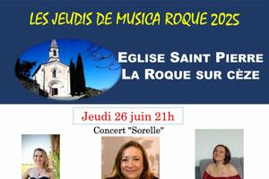 LES JEUDIS DE MUSICA ROQUE