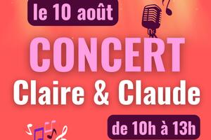 photo Concert Claire & Claude