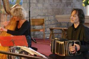 « Duo Encuentro » harpe & bandonéon, Marielle Nordman & Eduardo Garcia