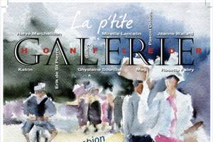 Exposition de Françoise Lecampion, peintures et Sylvie Andrieu, sculptures