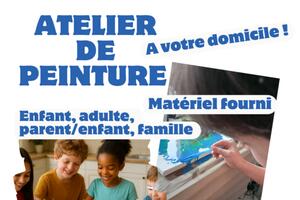 Ateliers artistiques à domicile, tout public