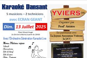 photo Soirée KARAOKE DANSANT avec Orchestre 5 musiciens et Ecran Géant