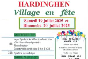 photo VILLAGE EN FETE A HARDINGHEN