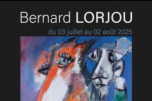 Exposition B. Lorjou, du 3 Juillet au 2 Août 2025, Galerie d’Art Wilson, Blois.
