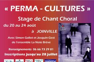 Stage de chant choral