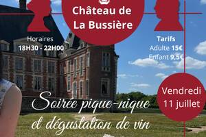 Soirée pique-nique et dégustation oenologique