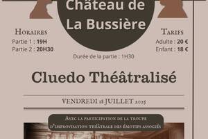 Soirée Cluedo géant au Château de La Bussière