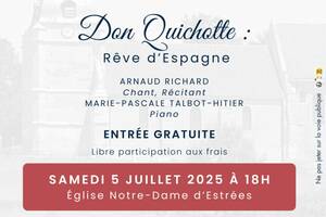 Don Quichotte : Rêve d'Espagne - Les Concerts d'Estrées